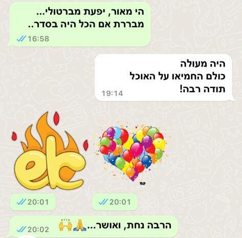 המלצה ברטולי